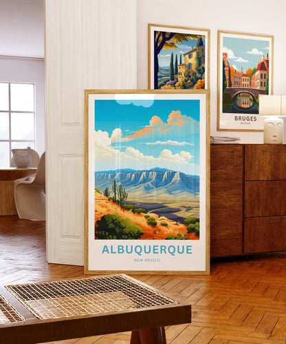 Albuquerque Travel Poster