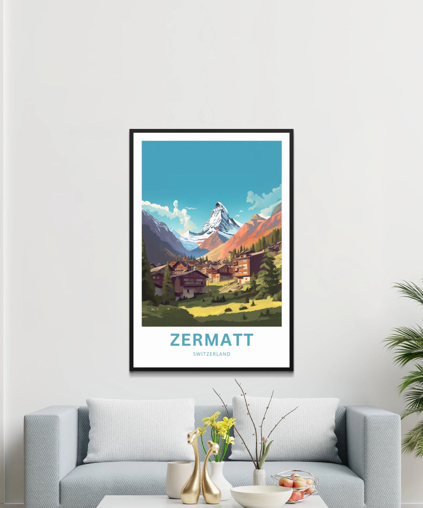 Zermatt Travel Poster