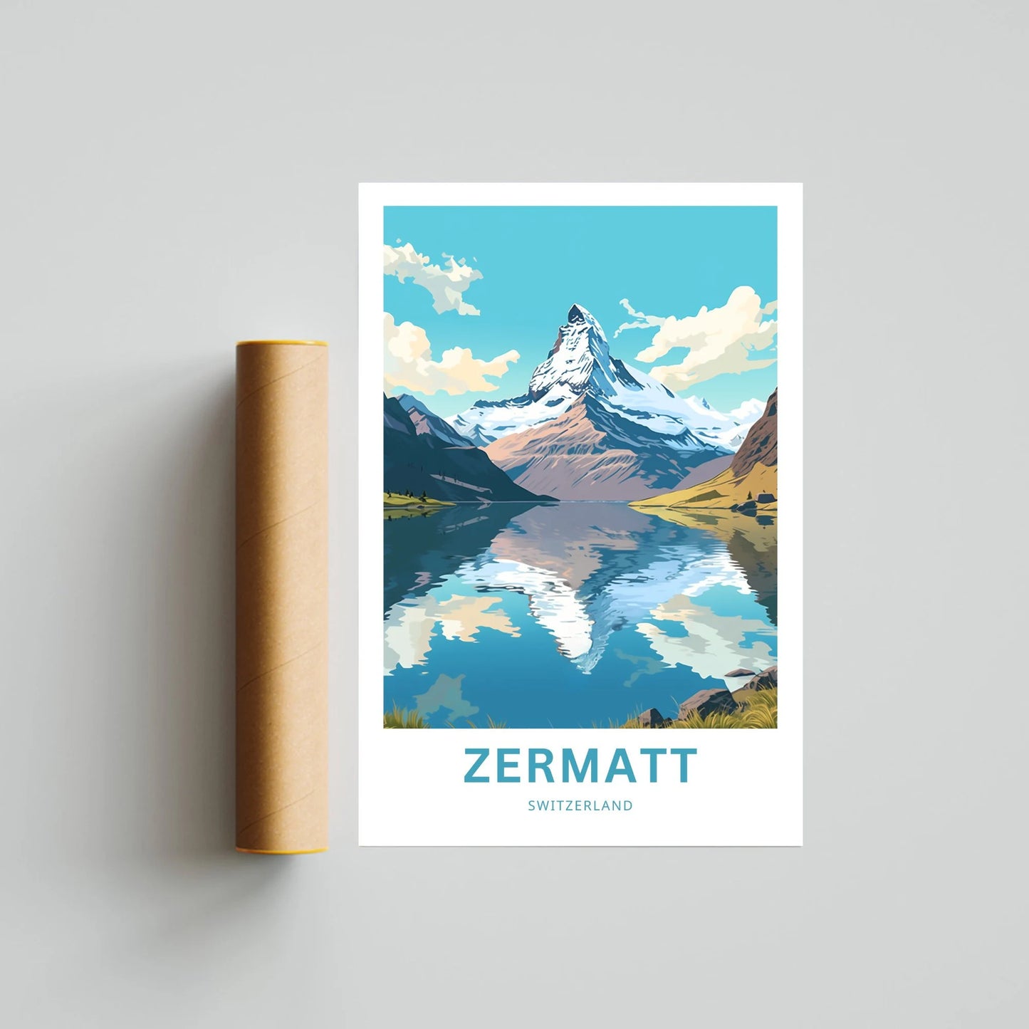 Zermatt Travel Poster