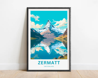 Zermatt Travel Poster