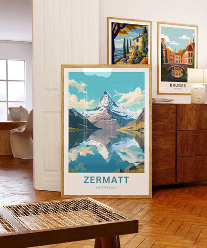 Zermatt Travel Poster