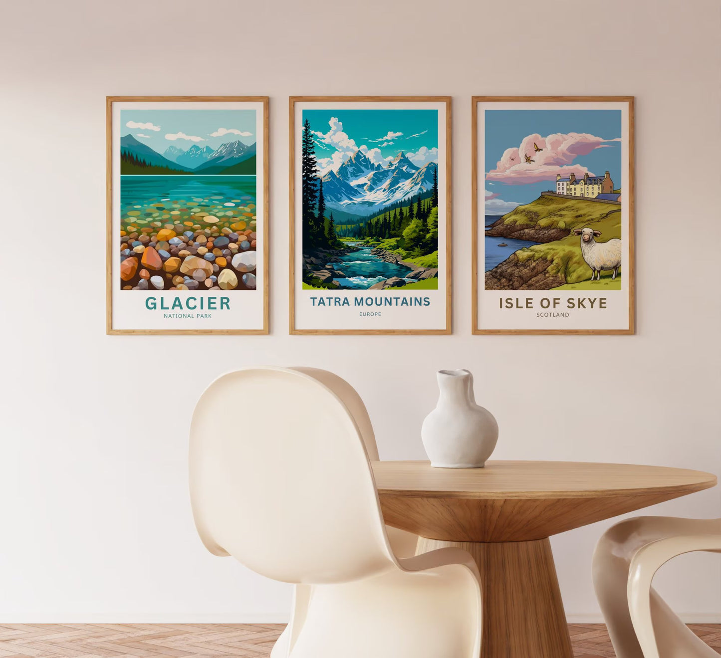 Tatra Mountains Travel Poster