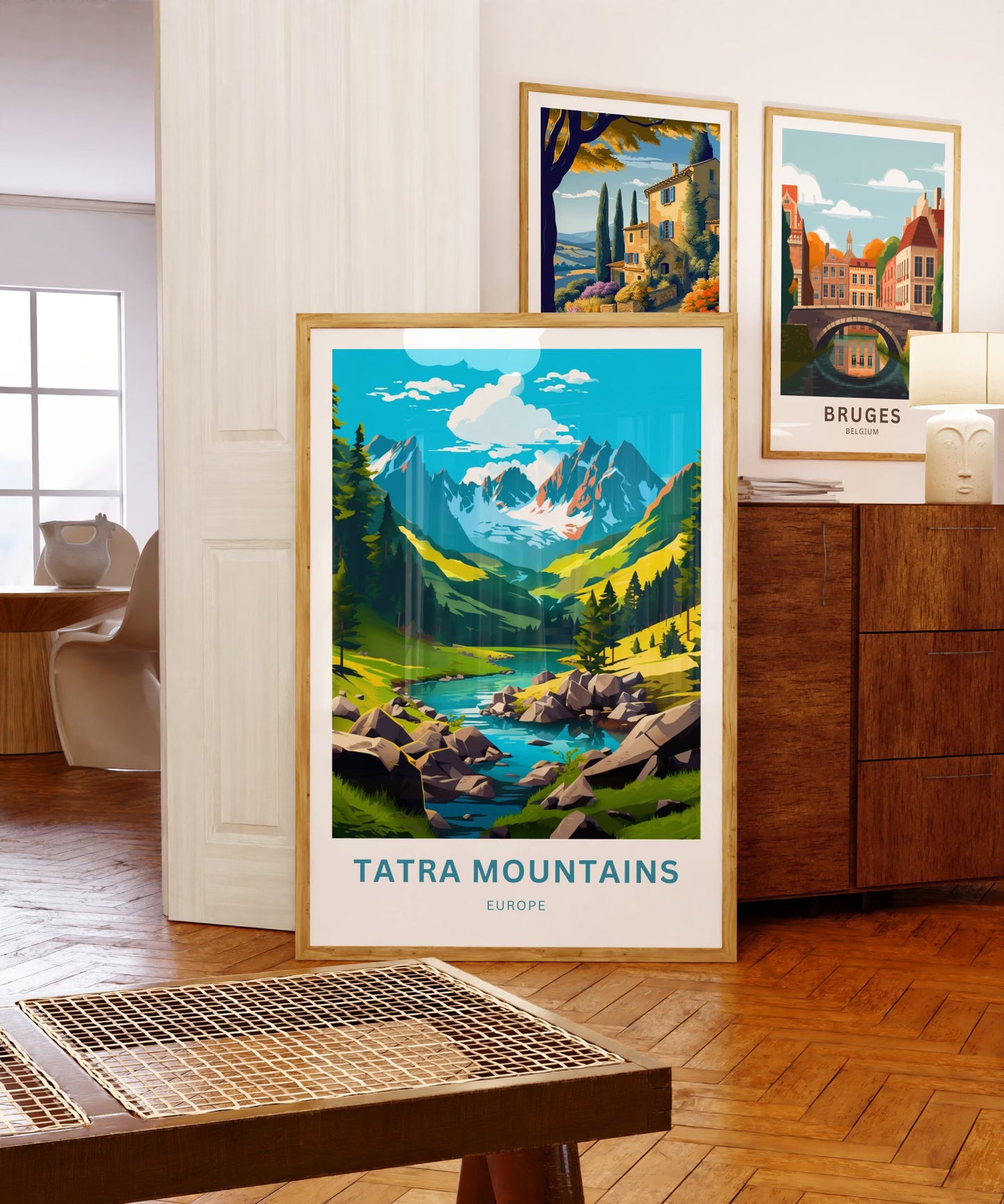 Tatra Mountains Travel Poster