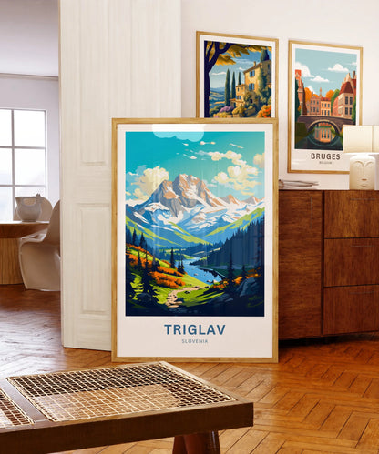 Triglav Travel Poster