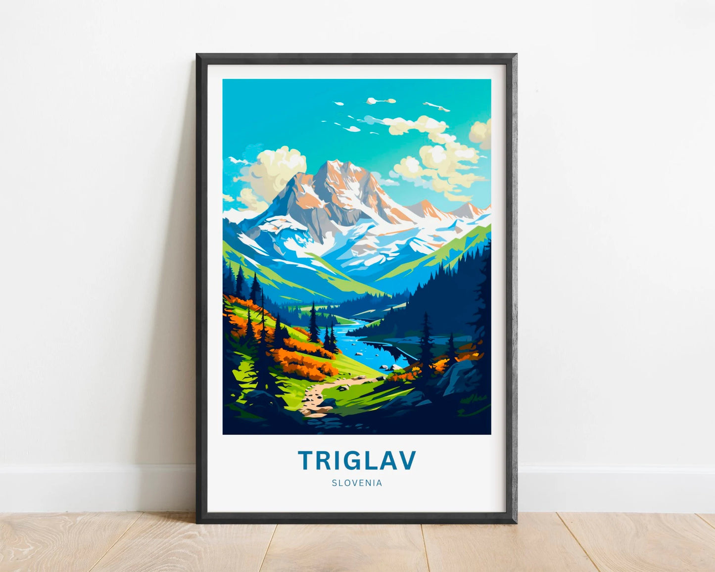 Triglav Travel Poster