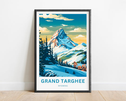 Grand Targhee Travel Poster