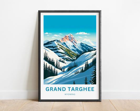 Grand Targhee Travel Poster