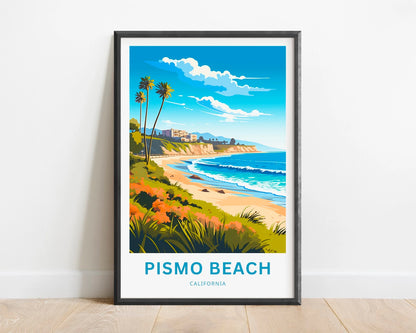 Pismo Beach Travel Poster