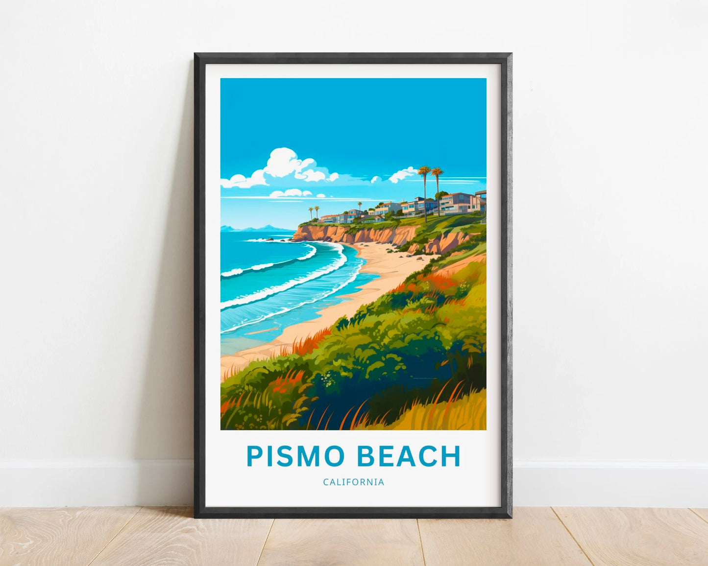 Pismo Beach Travel Poster