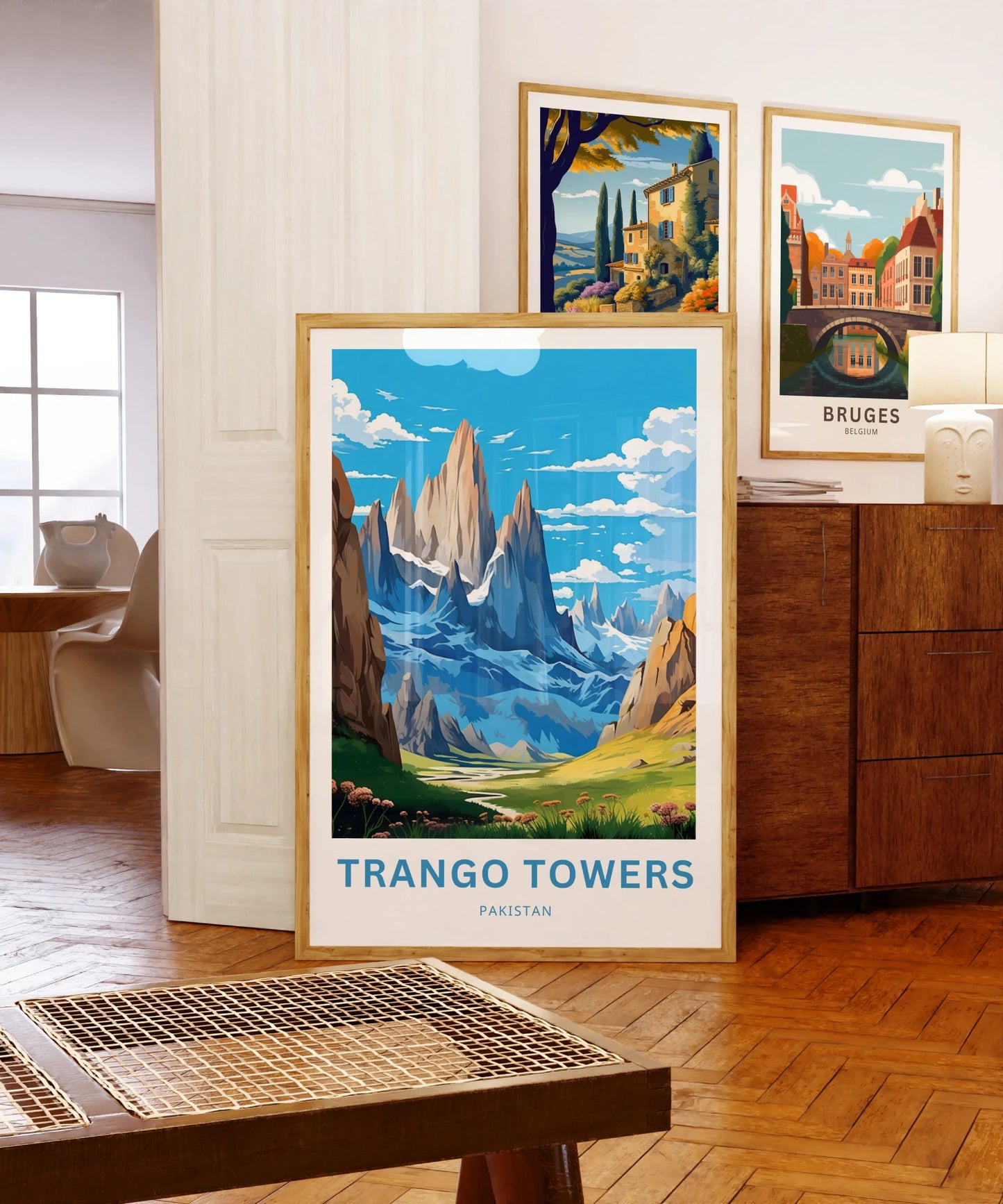 Trango Towers Travel Poster