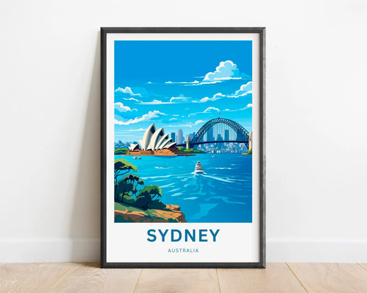 Sydney Travel Poster