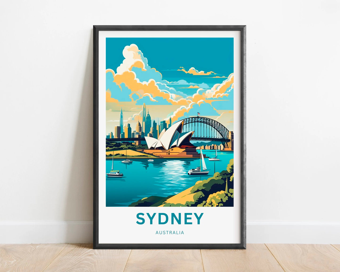 Sydney Travel Poster