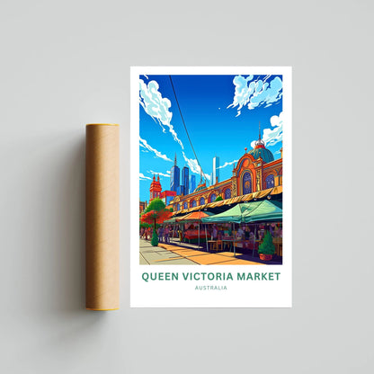 Queen Victoria Travel Poster