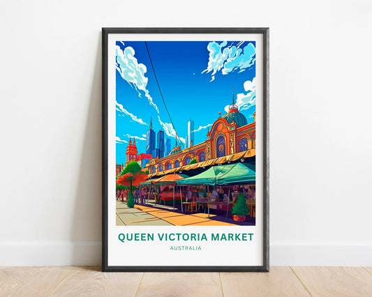 Queen Victoria Travel Poster