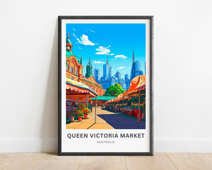 Queen Victoria Travel Poster