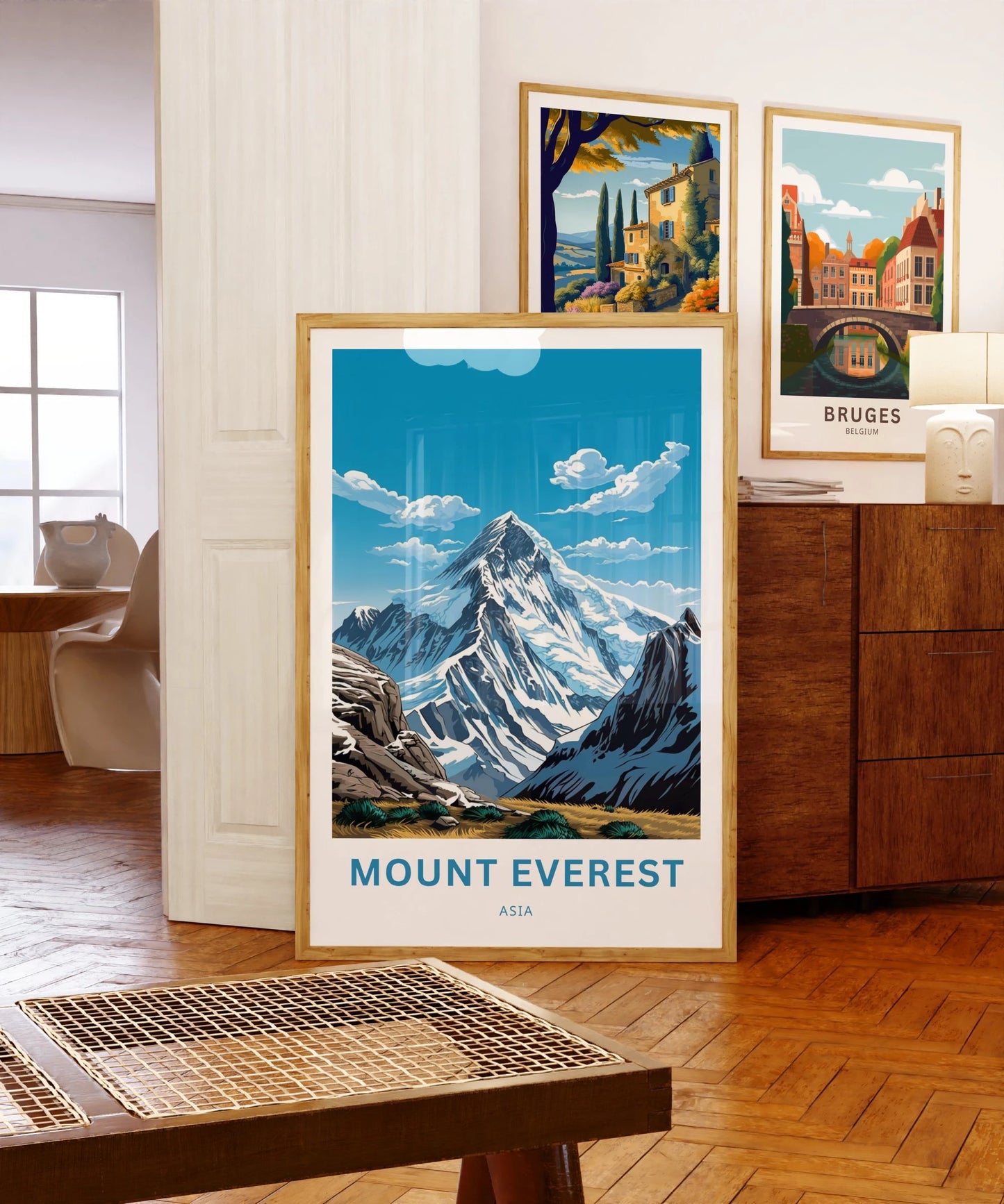 Mount Everest Travel Poster