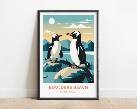 Cape Town Travel Poster