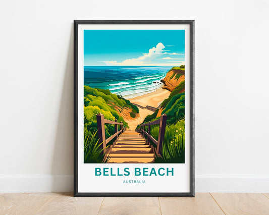 Bells Beach Travel Poster