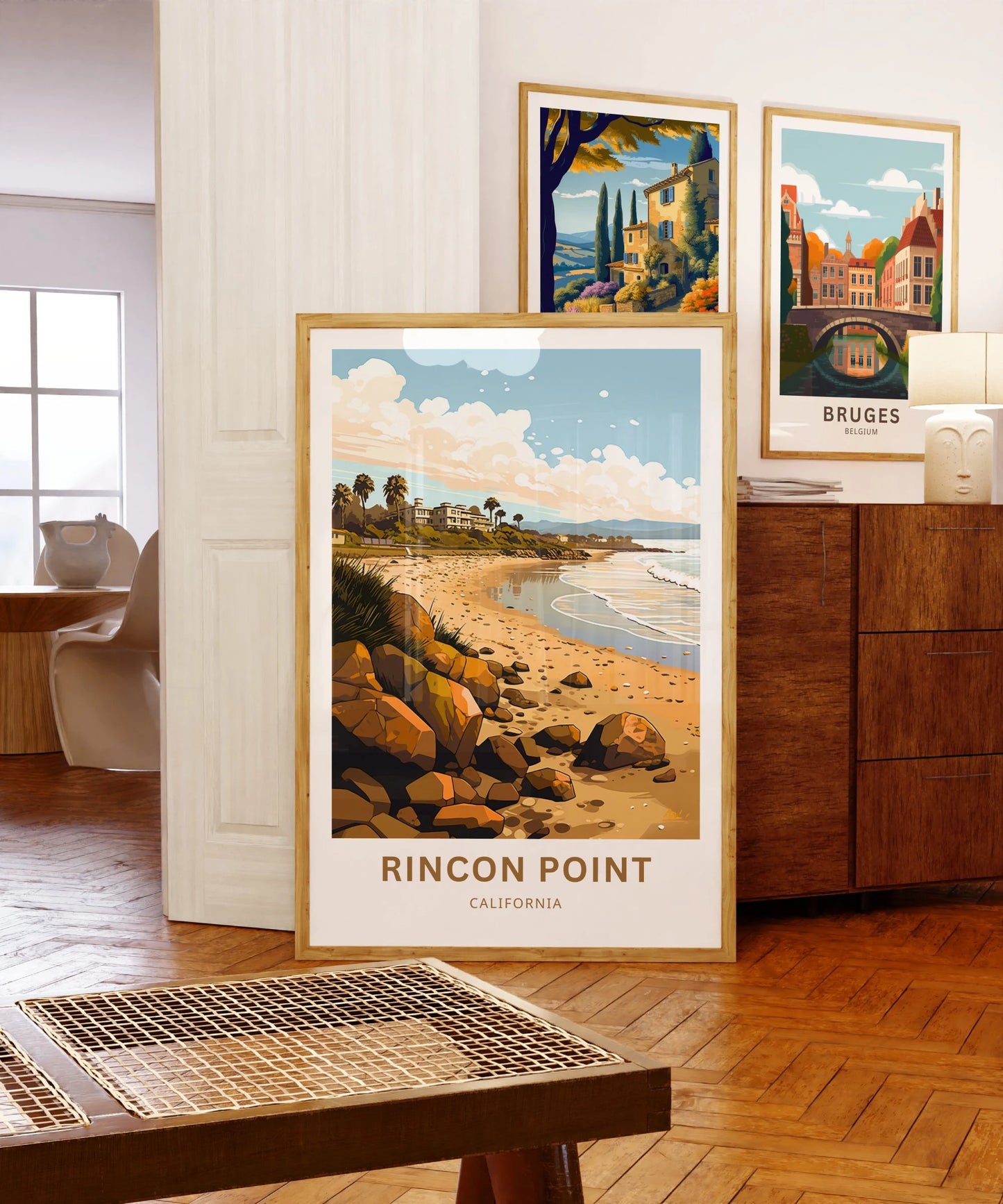 Rincon Travel Poster