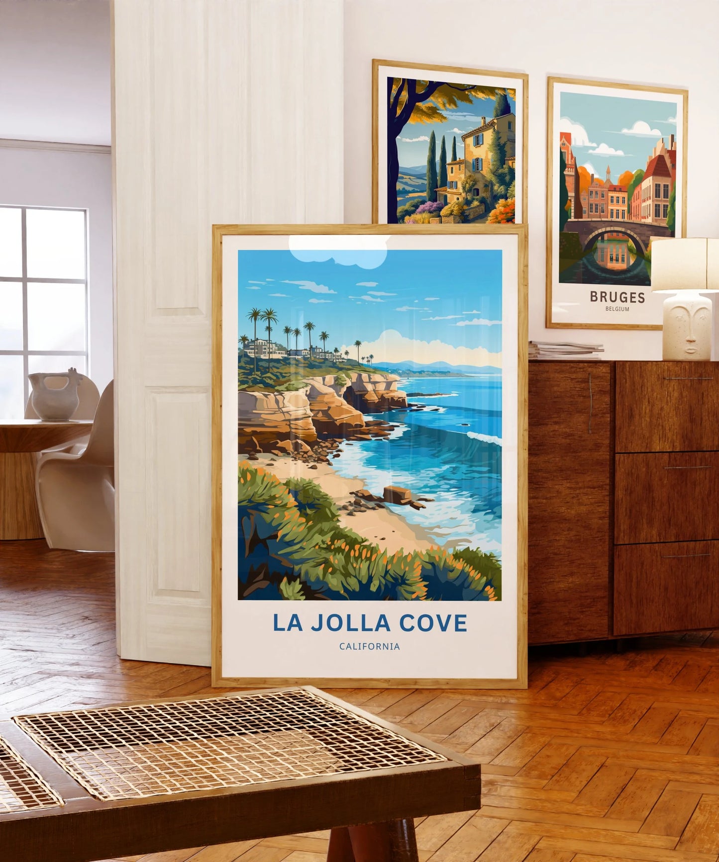 La Jolla Cove Travel Poster