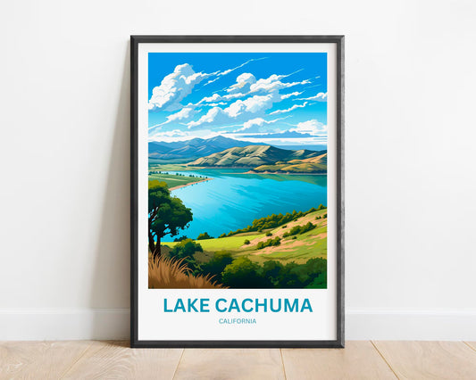 Lake Cachuma Travel Poster