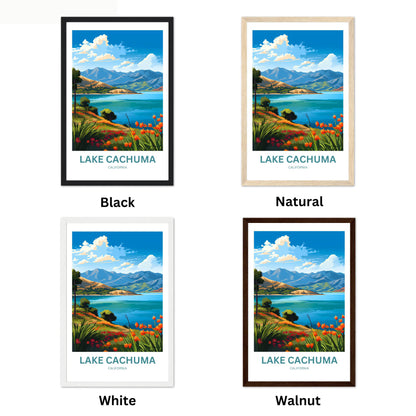 Lake Cachuma Travel Poster
