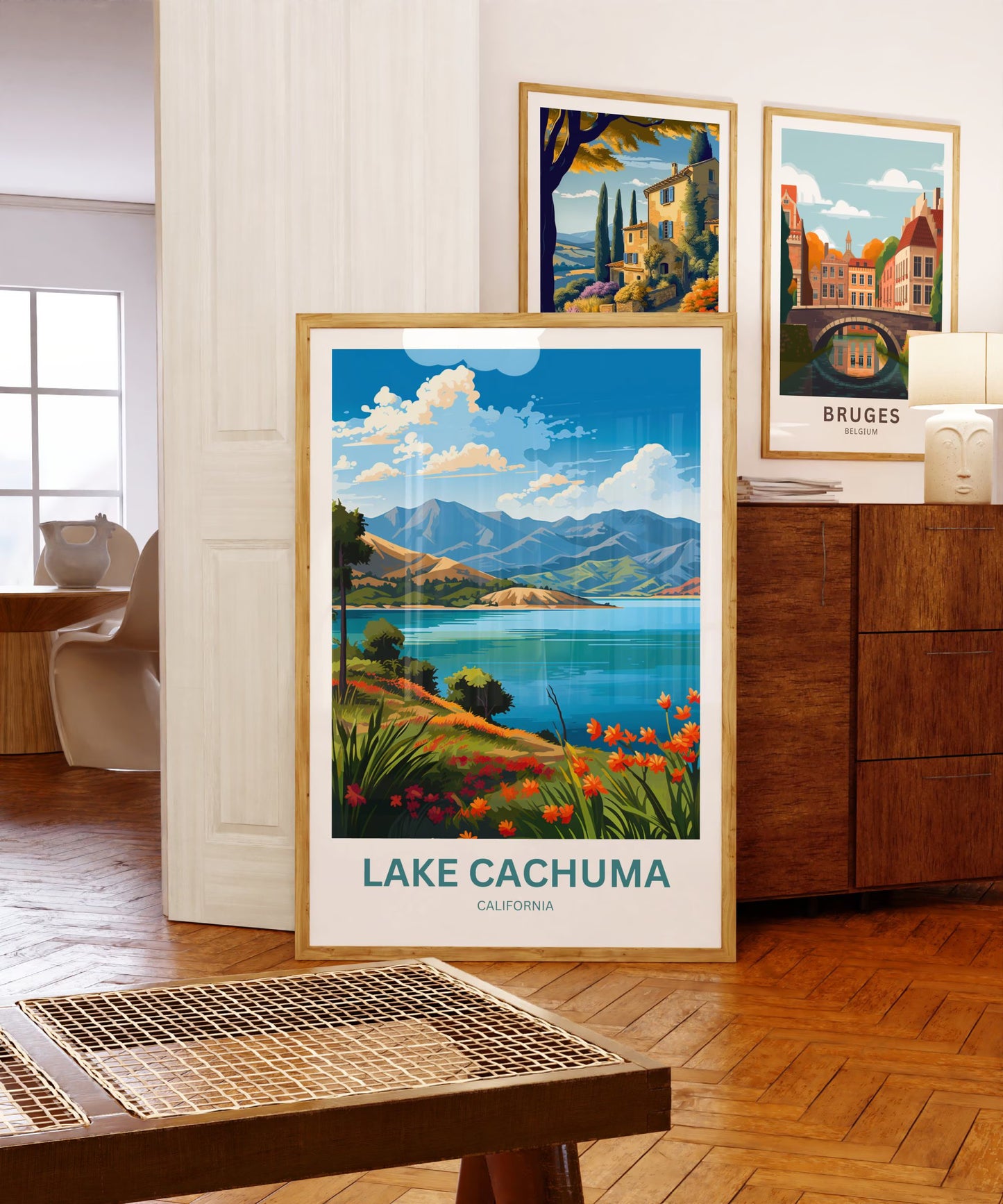 Lake Cachuma Travel Poster