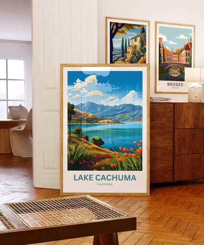 Lake Cachuma Travel Poster
