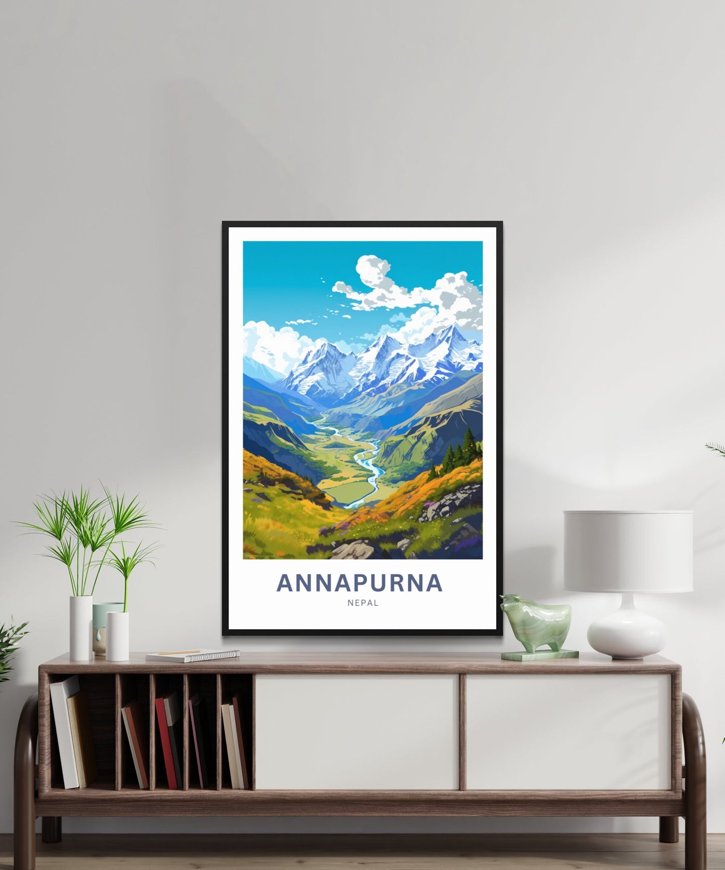 Annapurna Travel Poster