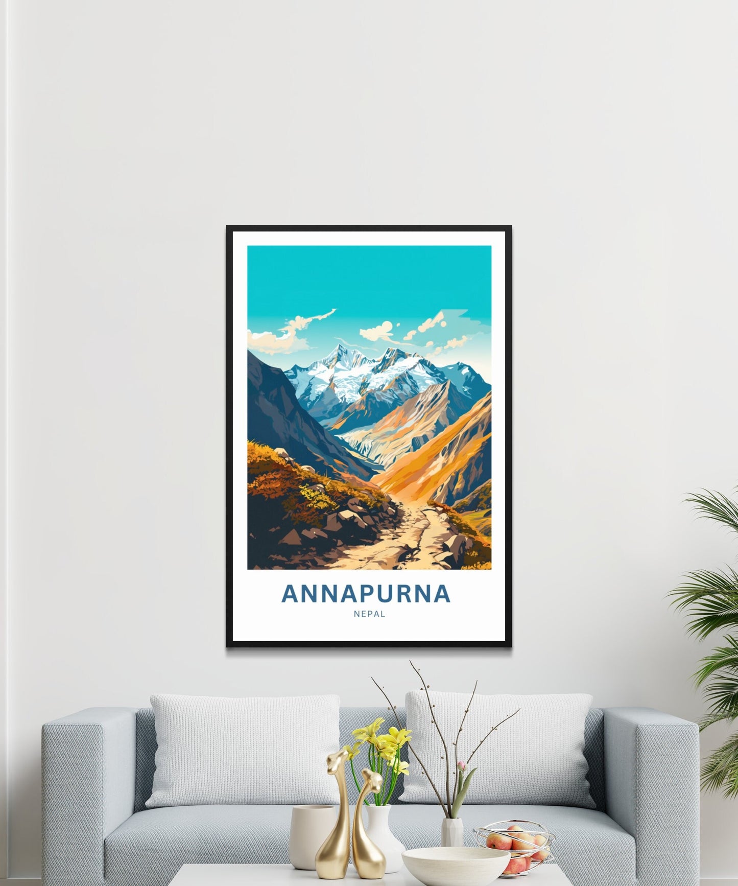 Annapurna Travel Poster