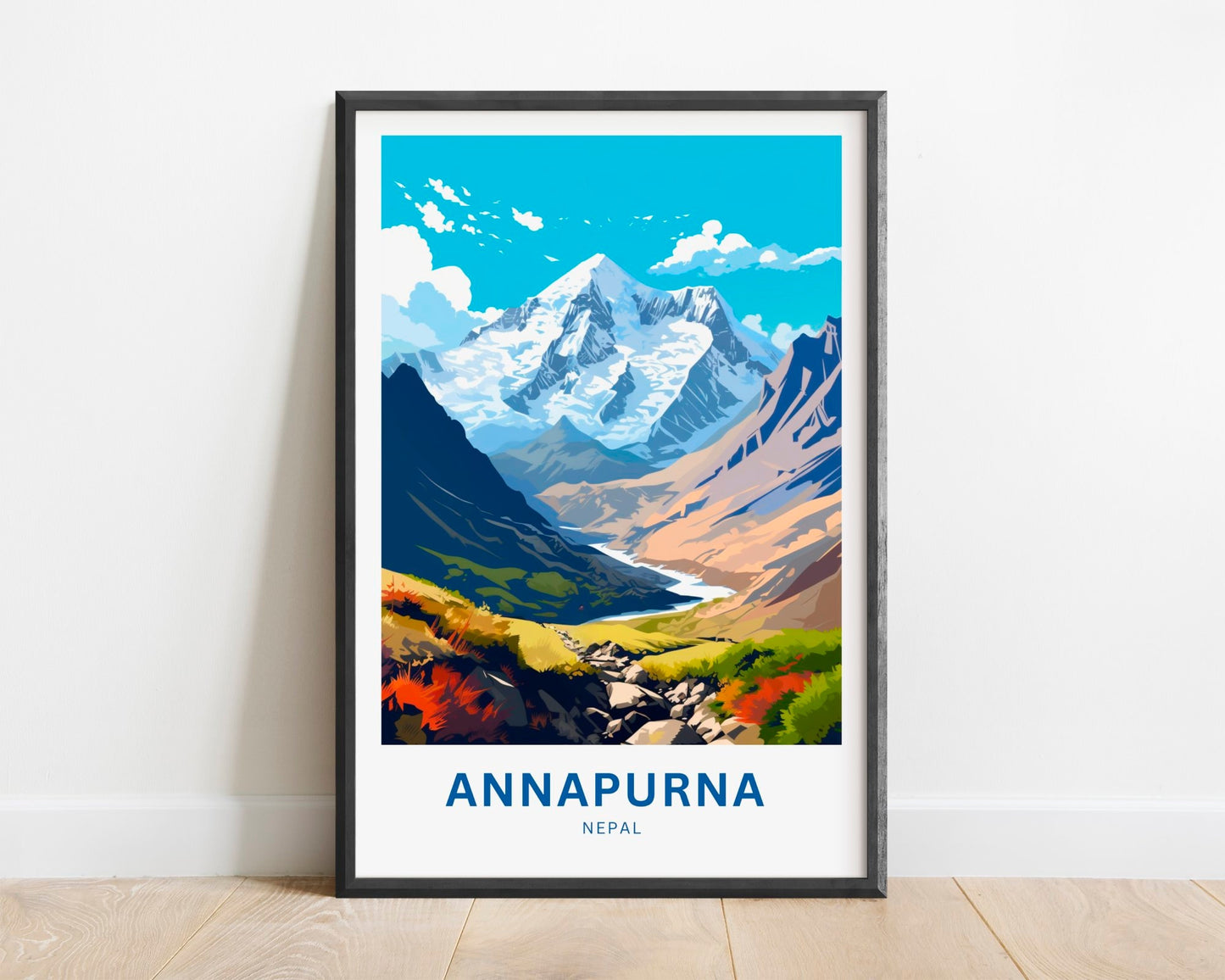 Annapurna Travel Poster