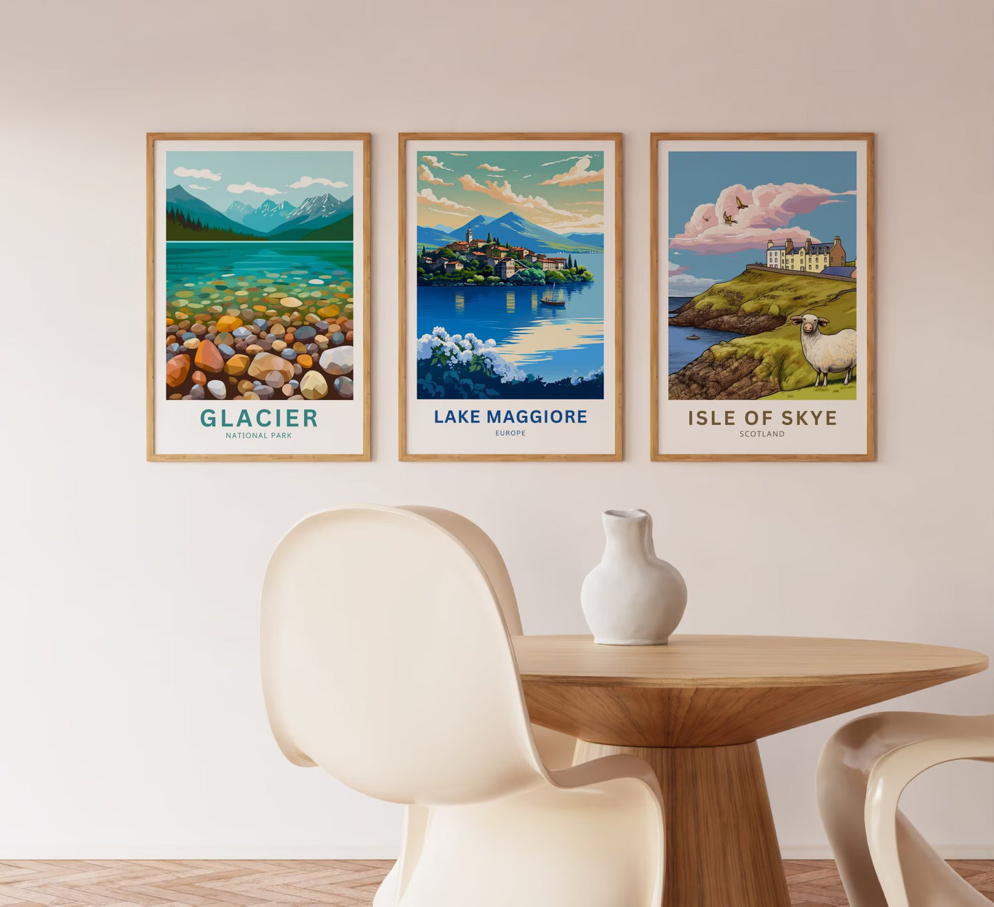 Lake Maggiore Travel Poster