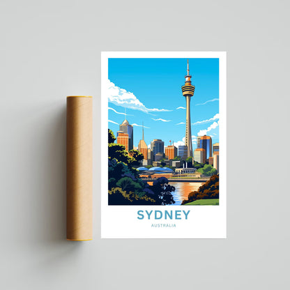 Sydney Travel Poster