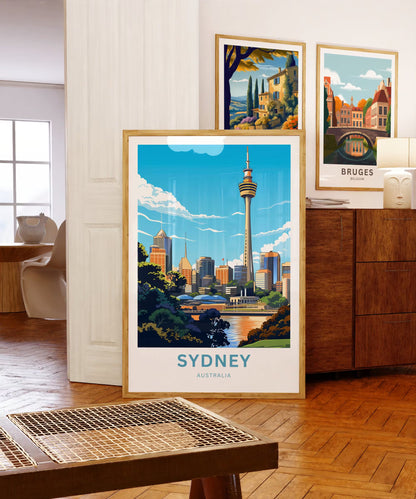 Sydney Travel Poster