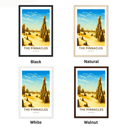 Pinnacles Travel Poster