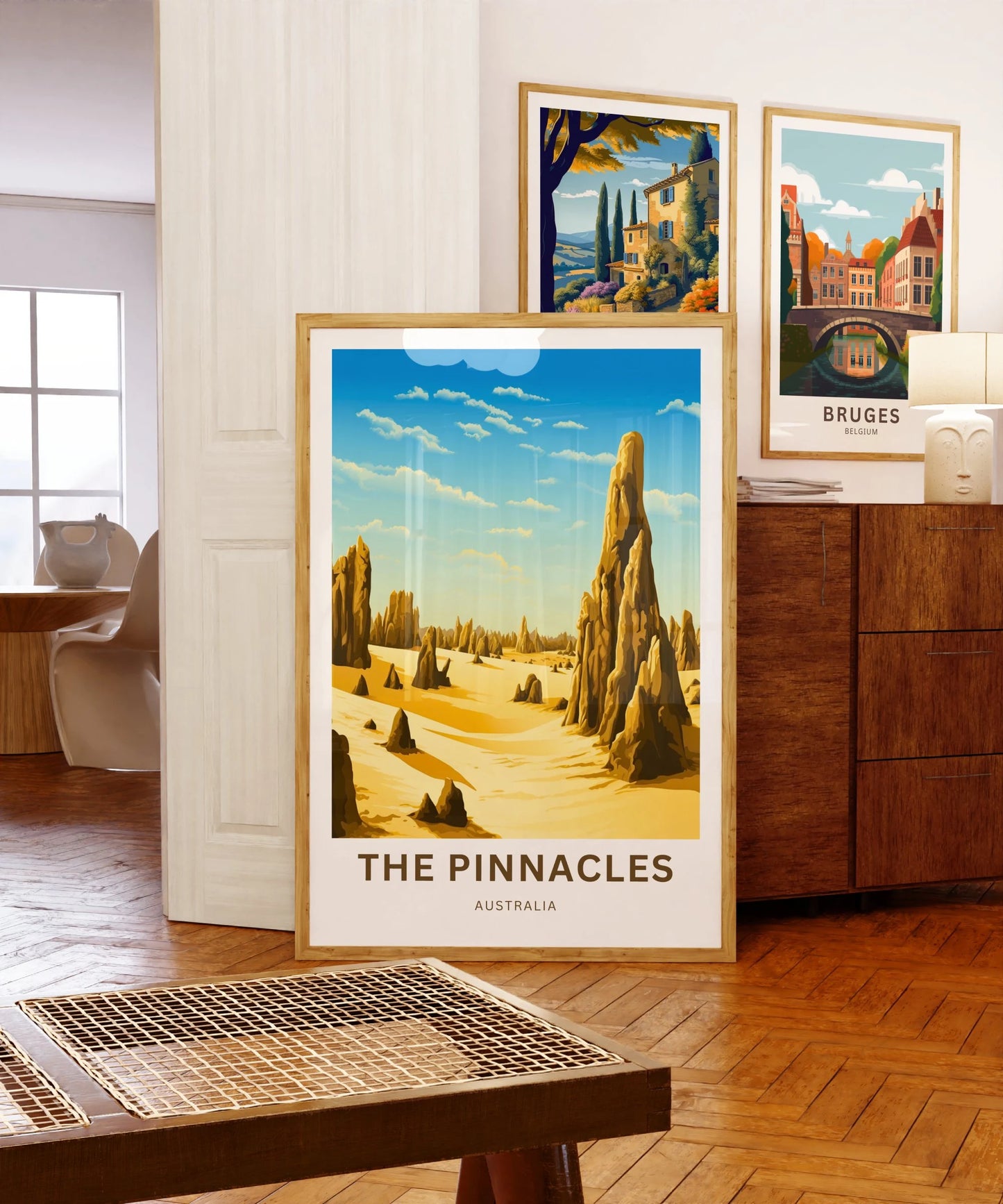 Pinnacles Travel Poster