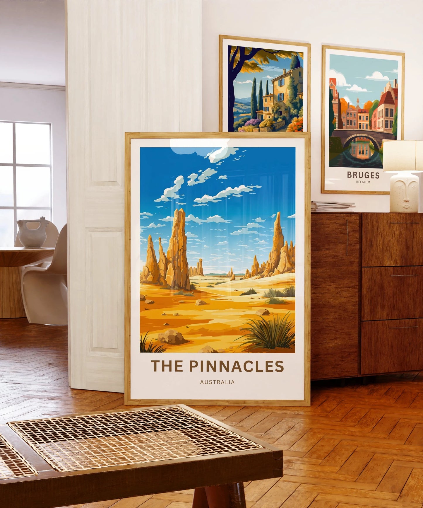 Pinnacles Travel Poster