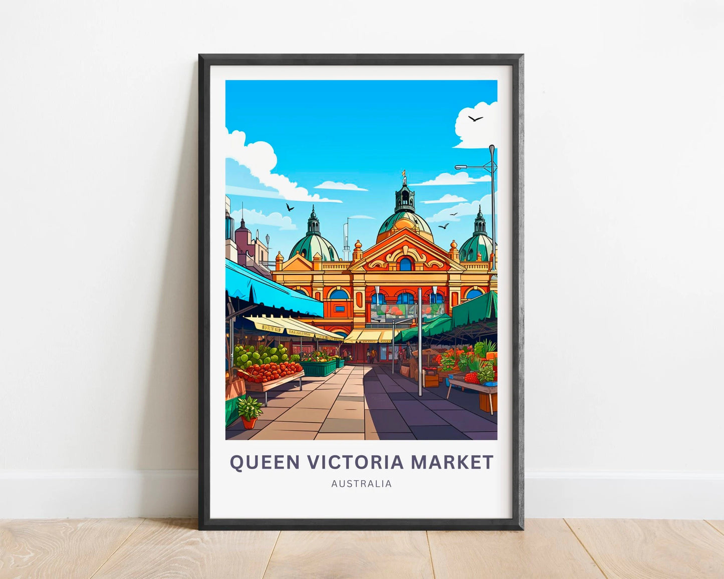 Queen Victoria Travel Poster