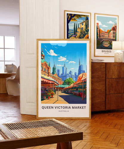 Queen Victoria Travel Poster