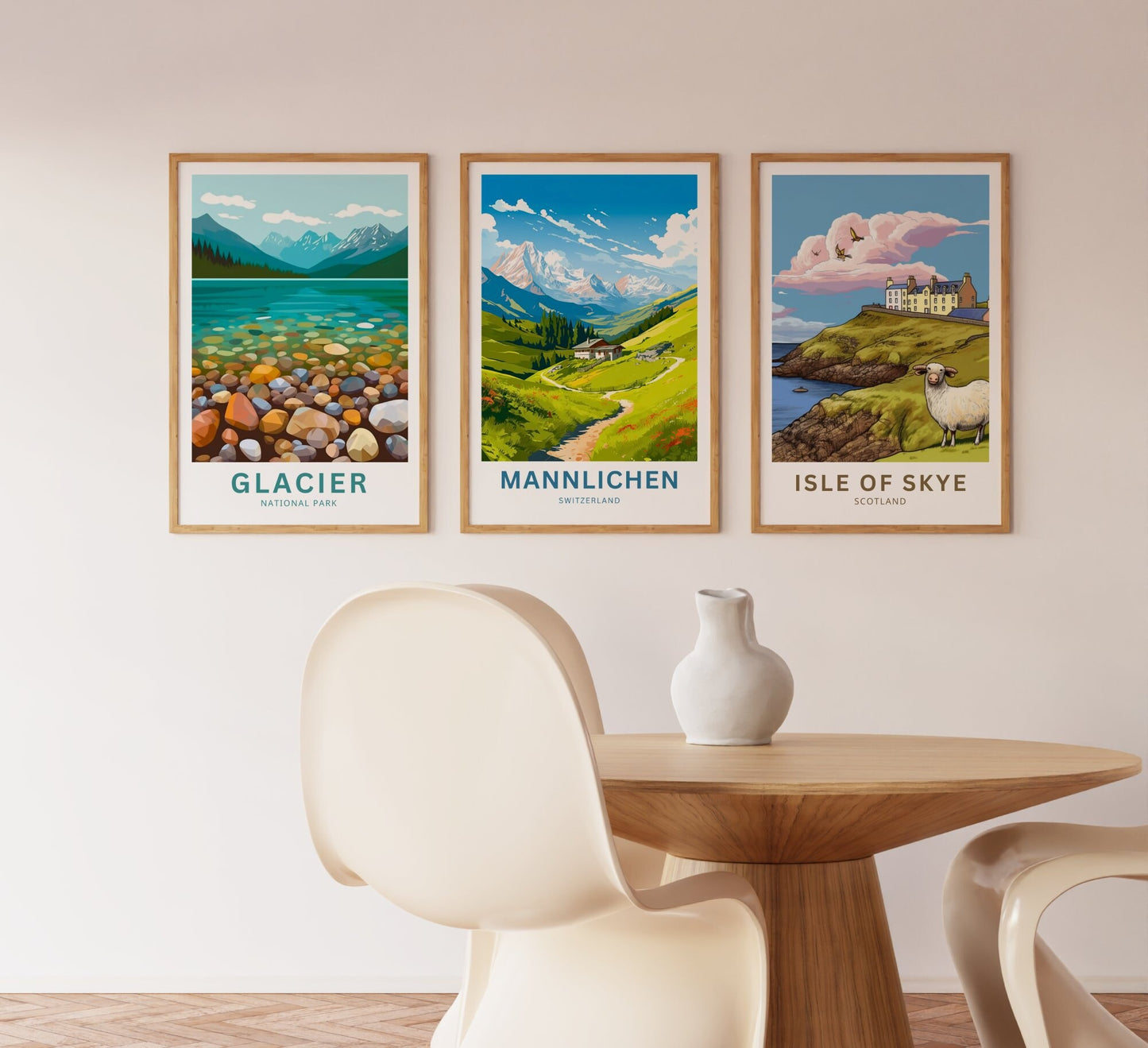 Mannlichen Travel Poster