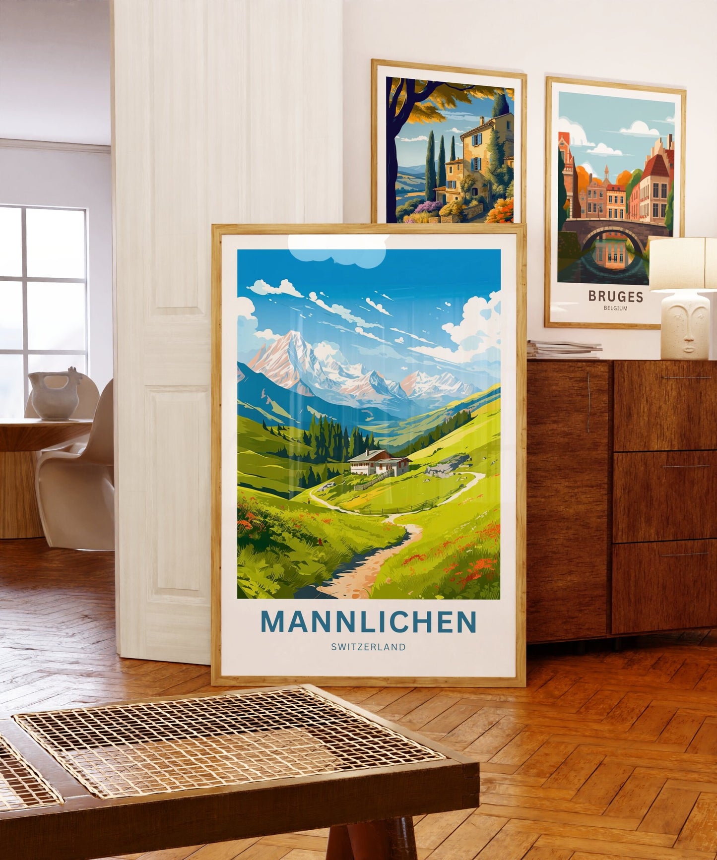 Mannlichen Travel Poster