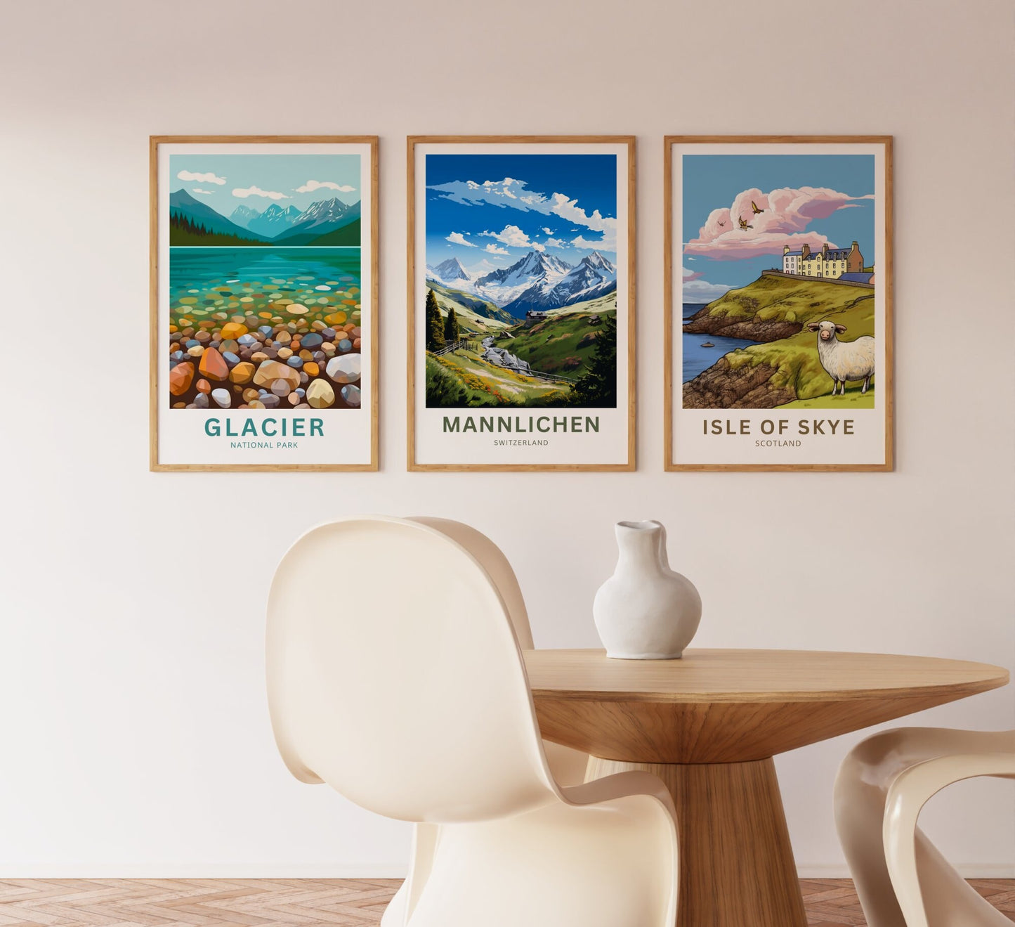 Mannlichen Travel Poster