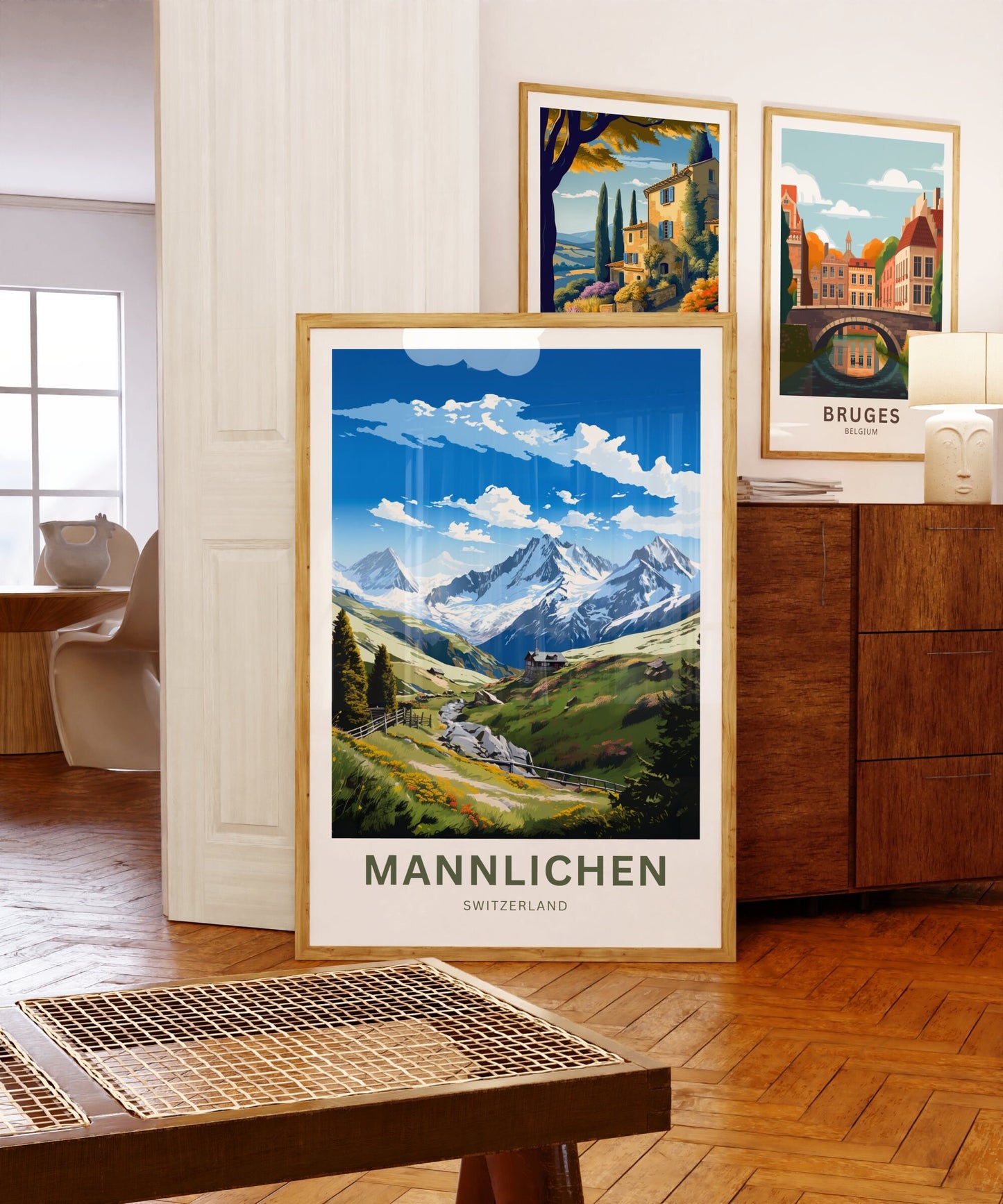 Mannlichen Travel Poster
