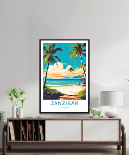 Zanzibar Travel Poster