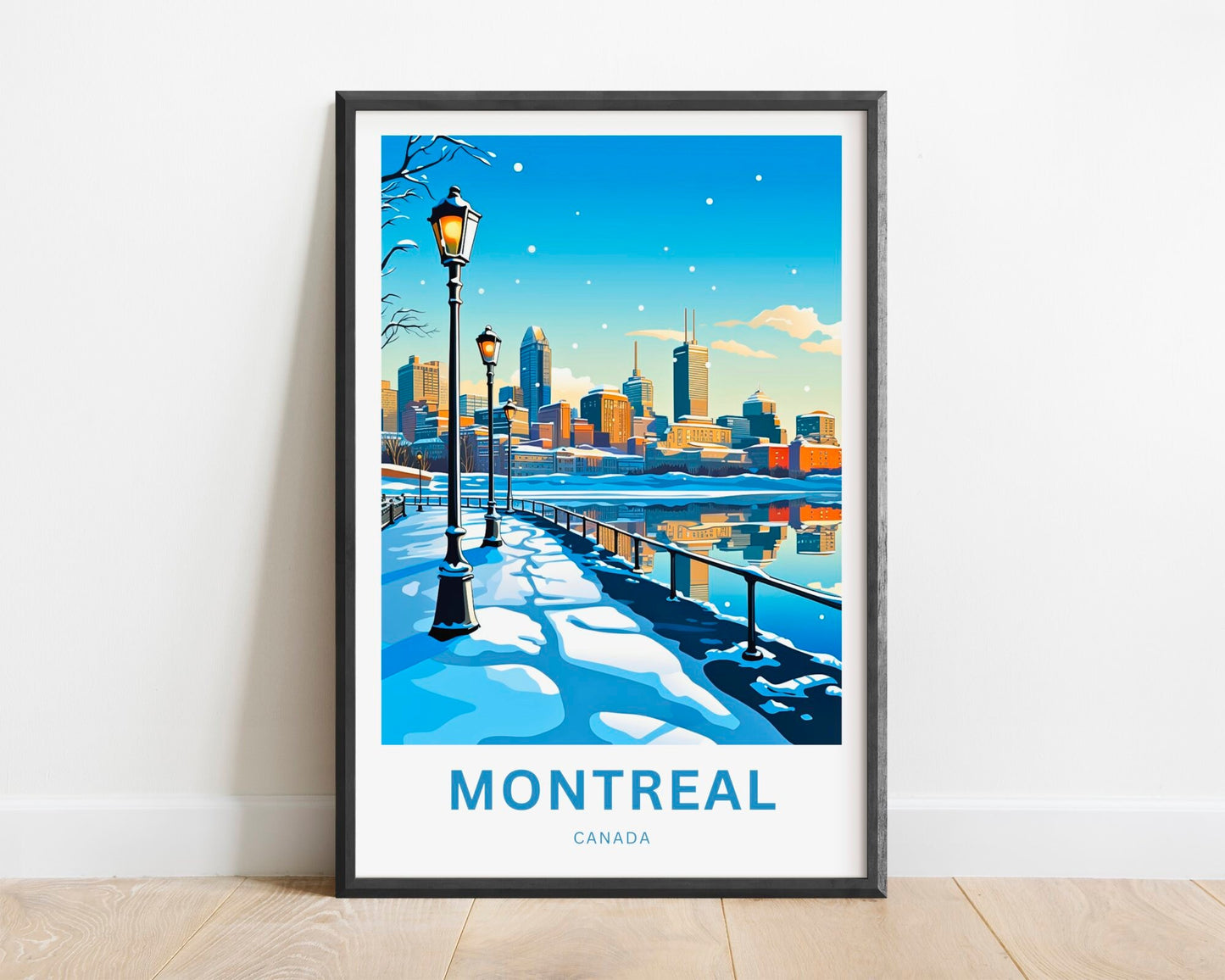 Montreal Travel Poster