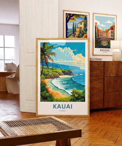 Kauai Travel Poster