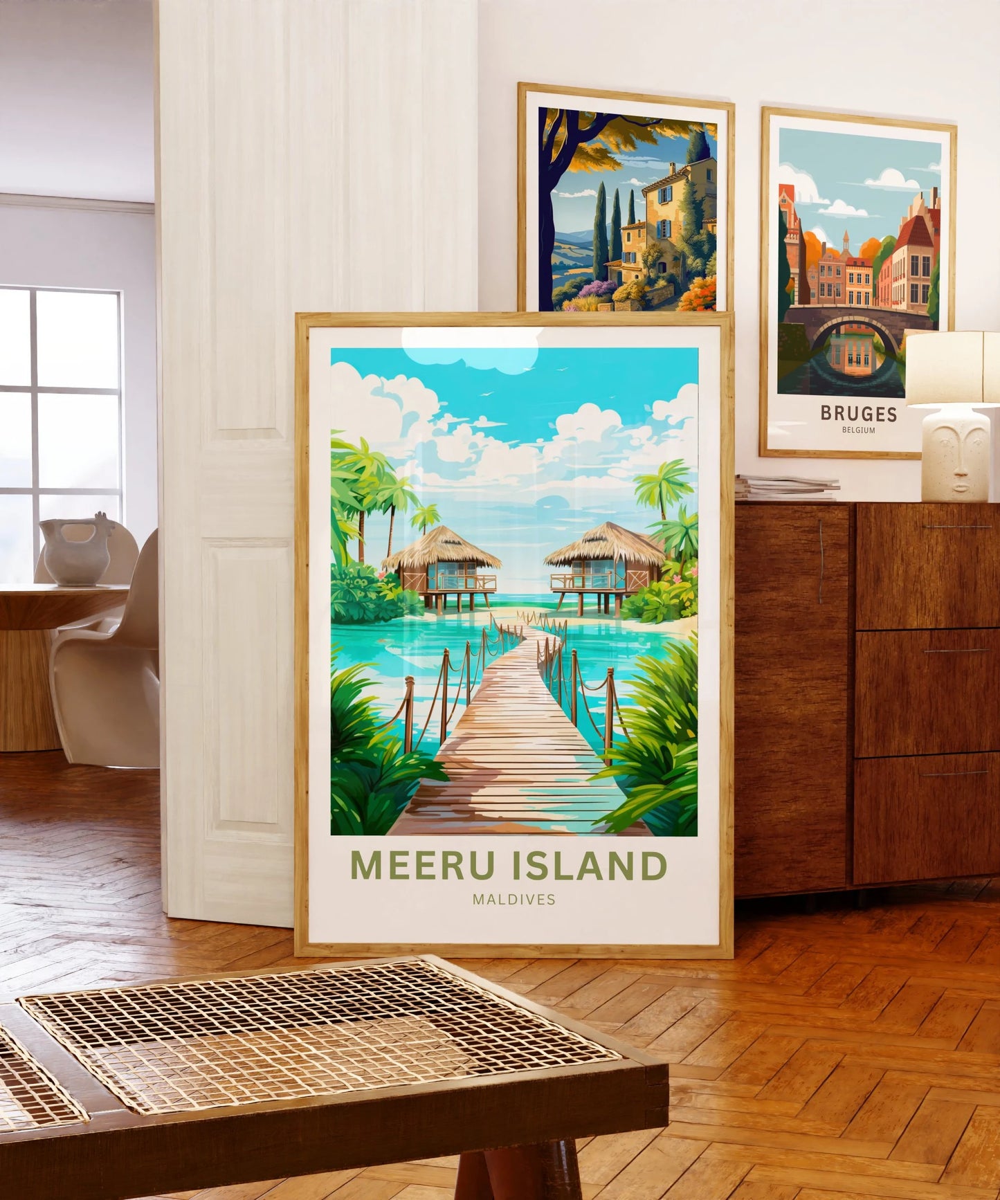 Meeru Island Travel Poster