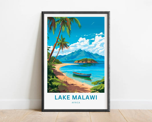 Lake MalawiTravel Poster