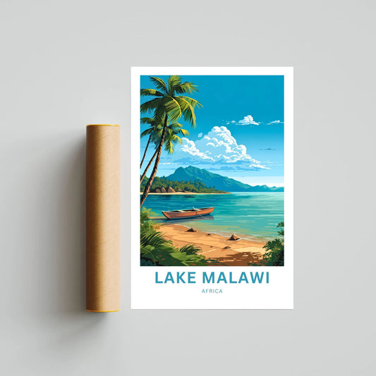 Lake MalawiTravel Poster