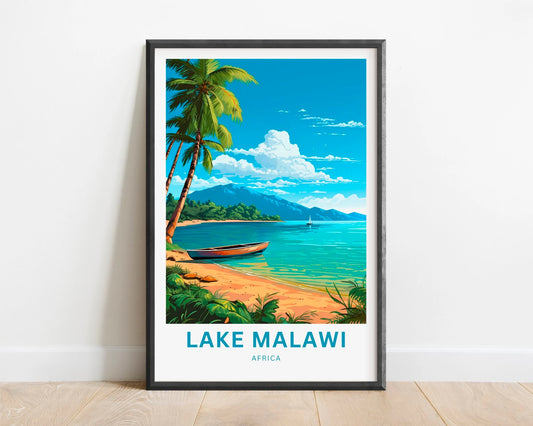 Lake MalawiTravel Poster